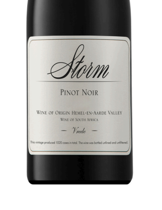 (image for) Storm Vrede Pinot Noir 2023 [TA 96]
